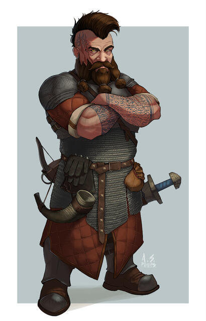 Ulfgrim, Dwarf Bloodhunter
